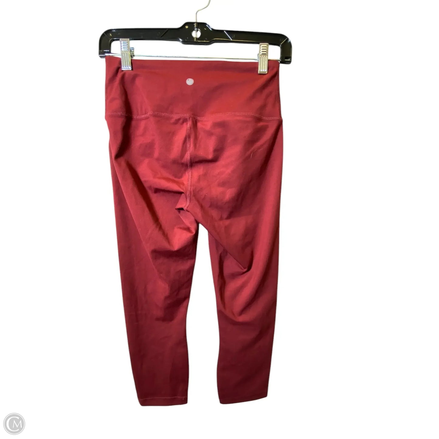 Athletic Leggings By Yogalicious In Maroon, Size: S