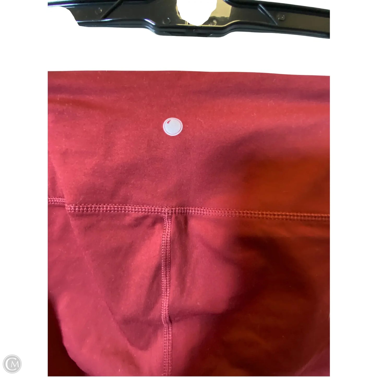 Athletic Leggings By Yogalicious In Maroon, Size: S