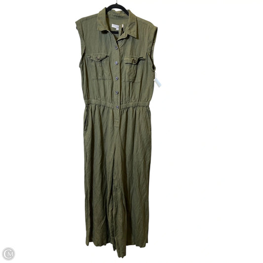 Jumpsuit By Loft In Green, Size: L