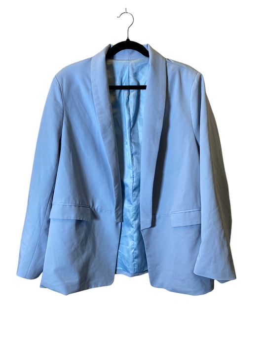 Blazer By Clothes Mentor In Blue, Size: Xxl