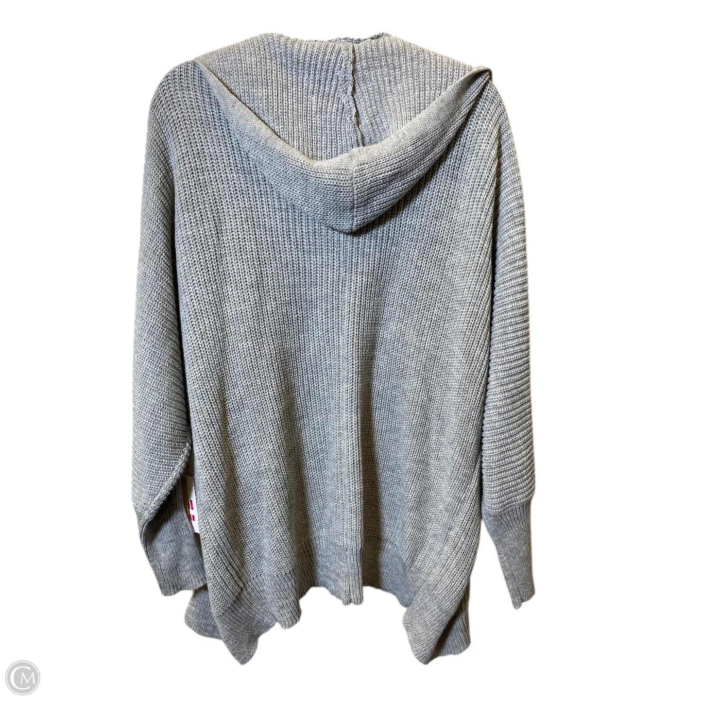 Cardigan By Clothes Mentor In Grey, Size: M