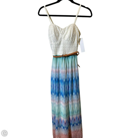 Dress Casual Maxi By Lily Rose In Multi-colored, Size: S