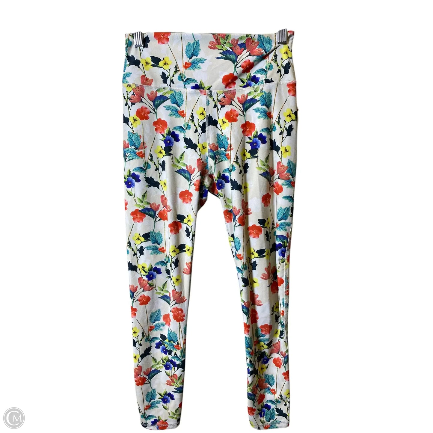 Athletic Leggings By Fabletics In Floral Print, Size: S