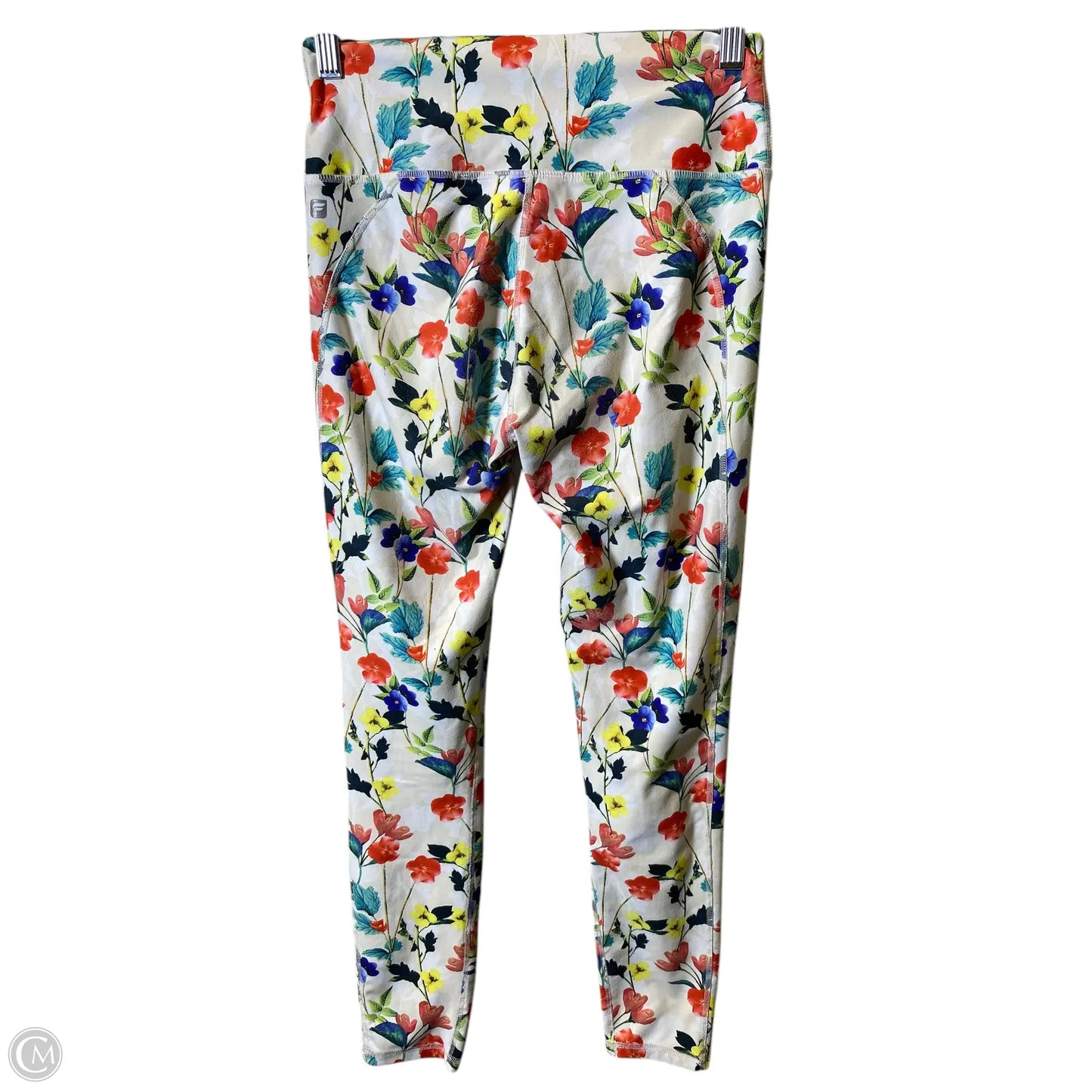 Athletic Leggings By Fabletics In Floral Print, Size: S