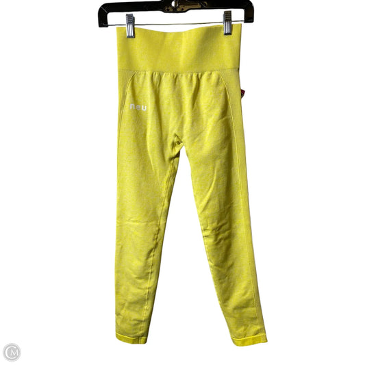 Athletic Leggings By Clothes Mentor In Yellow, Size: M