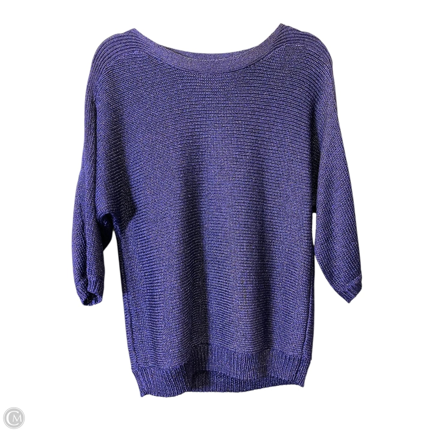Sweater By Chicos In Purple, Size: M