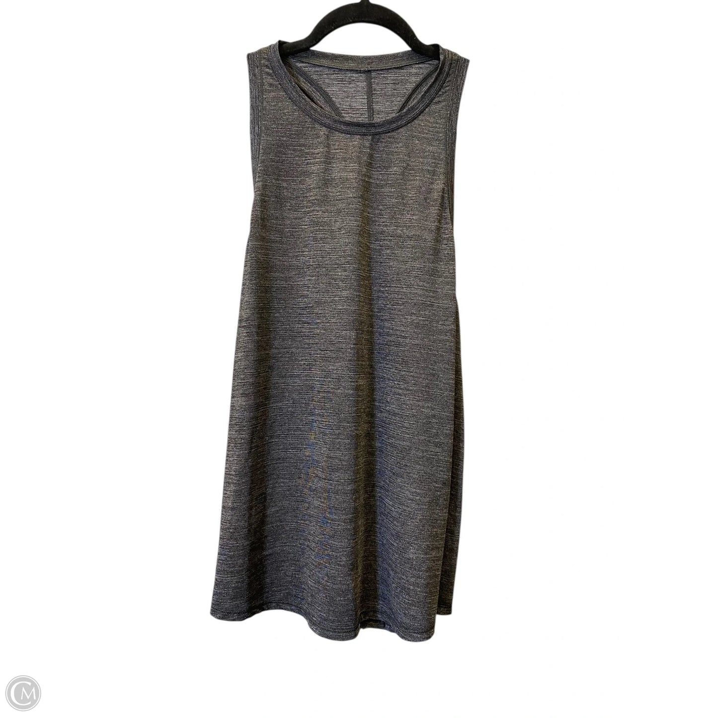Athletic Tank Top By Lululemon In Grey, Size: M