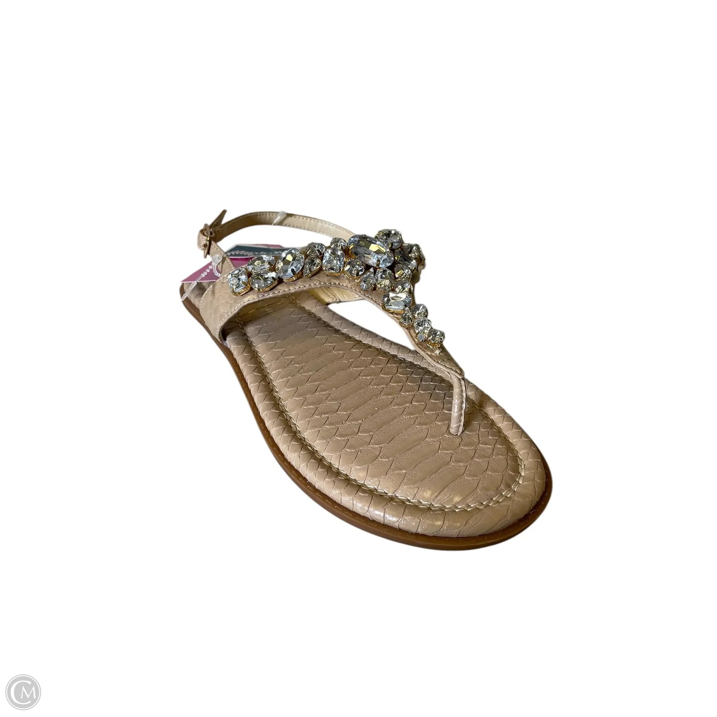 Sandals Flats By Jessica Simpson In Beige, Size: 8