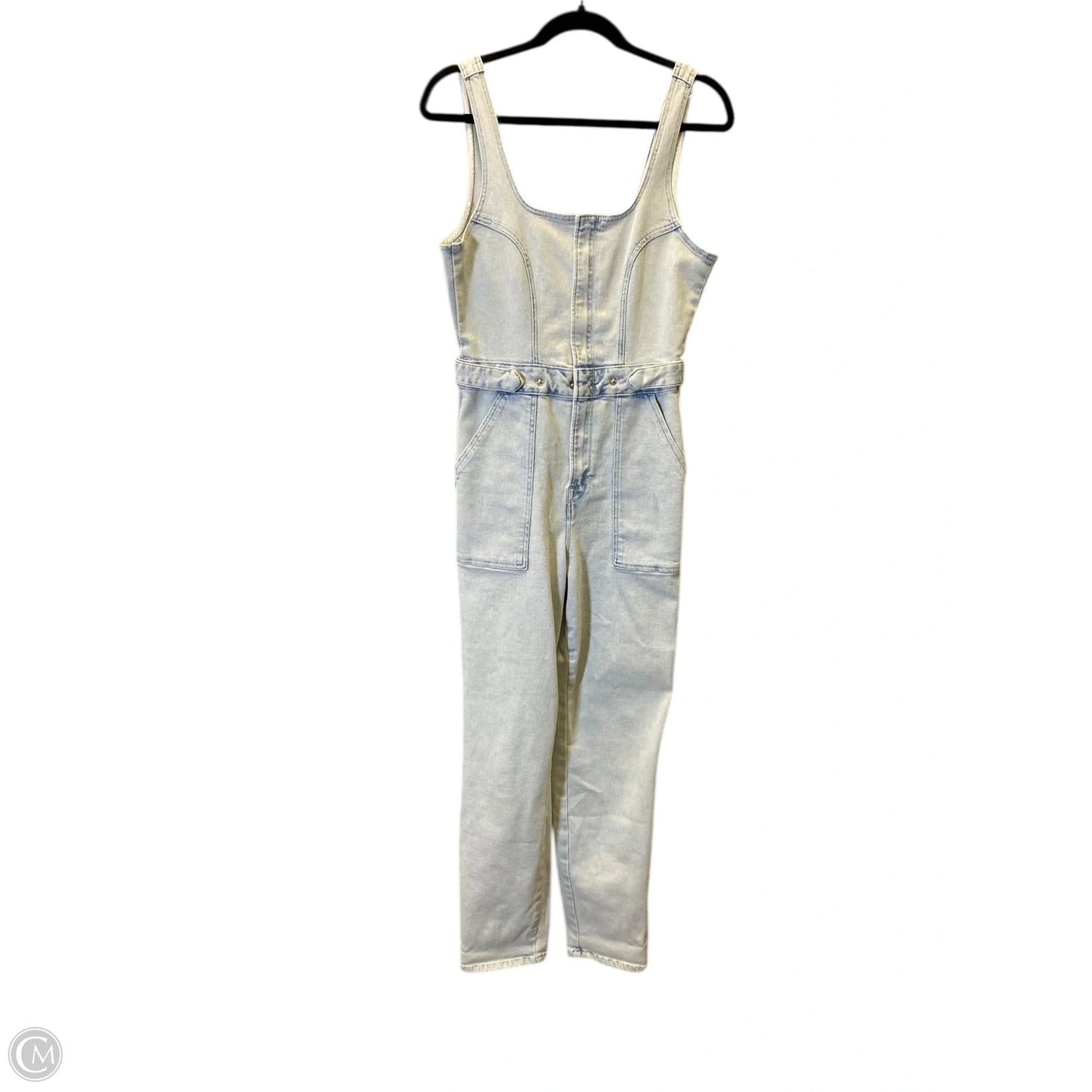 Jumpsuit By Good American In Blue Denim, Size: M