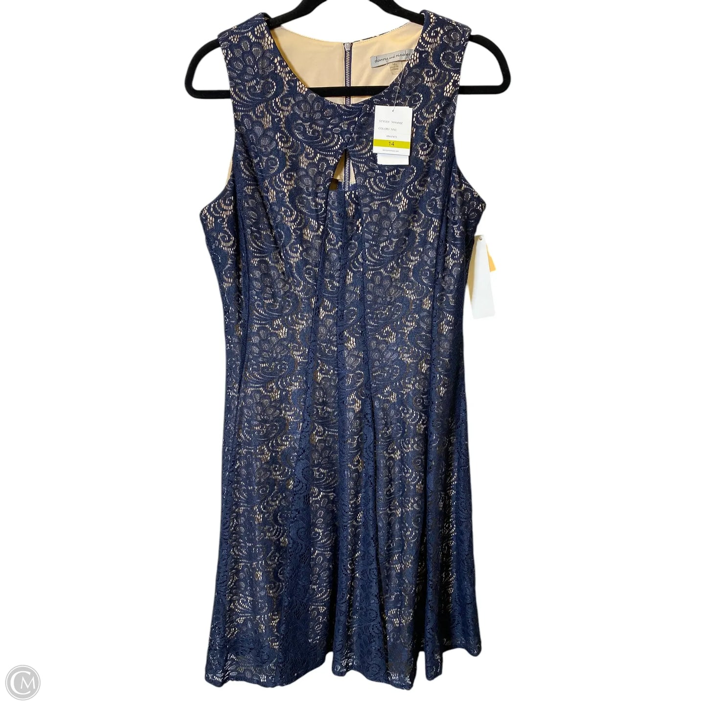 Dress Party Short By Dannyandnicole In Navy, Size: Xl