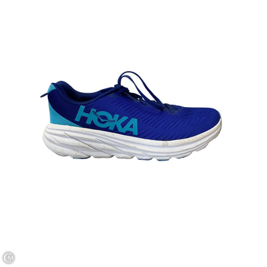 Shoes Sneakers By Hoka In Blue, Size: 9.5