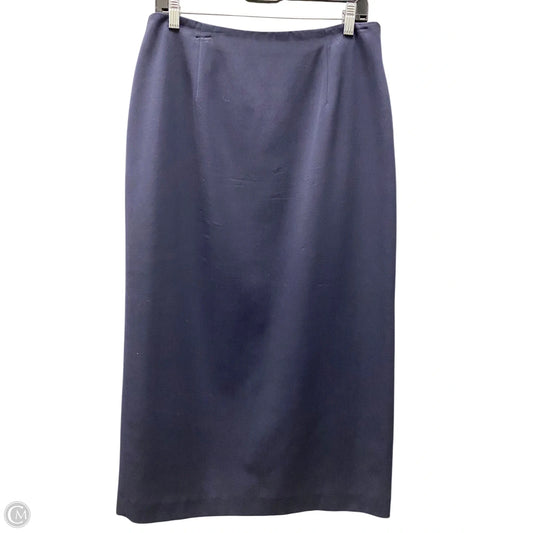 Skirt Maxi By Investments In Blue, Size: 14