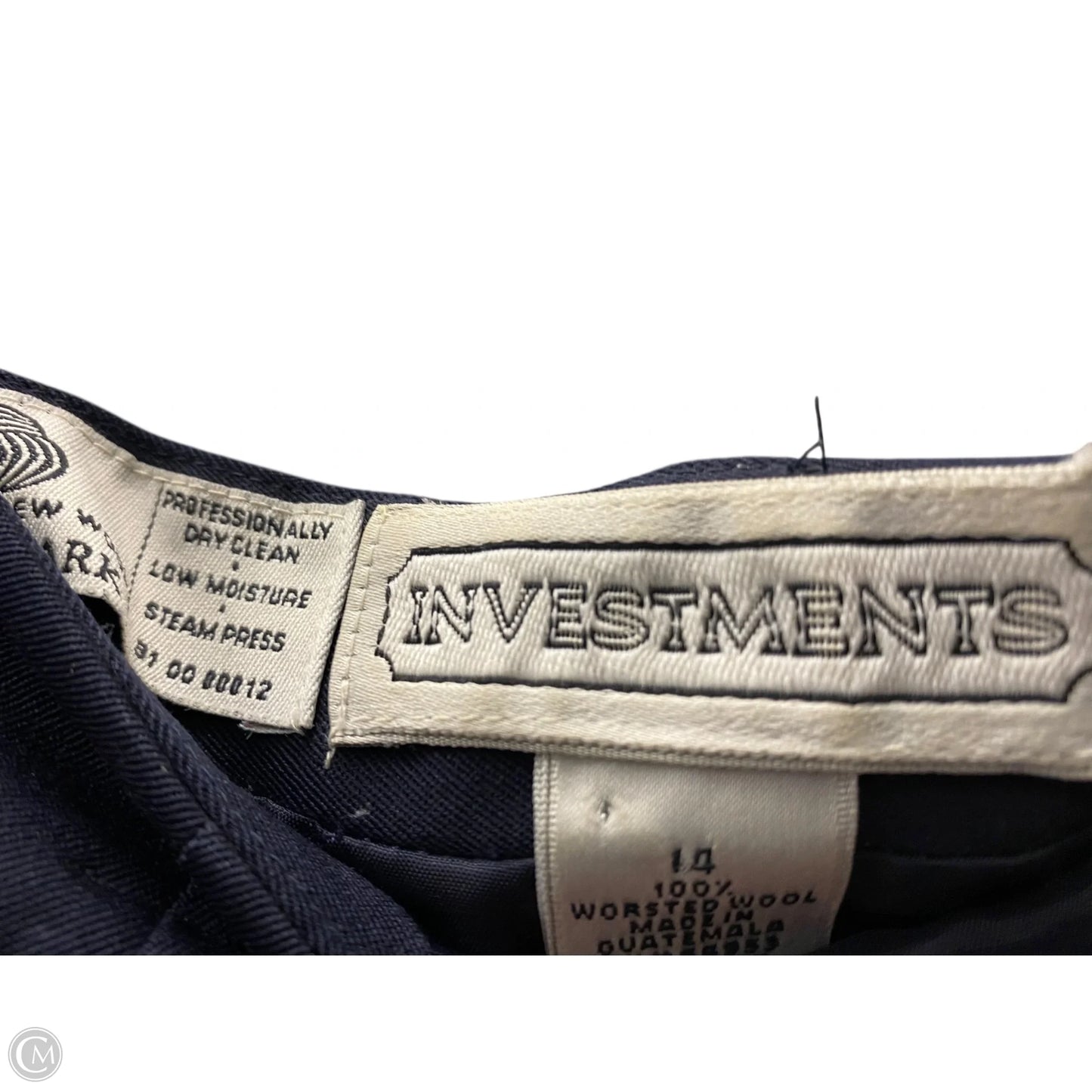 Skirt Maxi By Investments In Blue, Size: 14