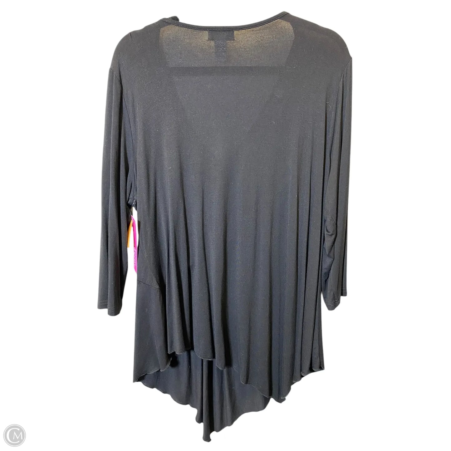 Top Long Sleeve By Monroe And Main In Black & Gold, Size: Xl