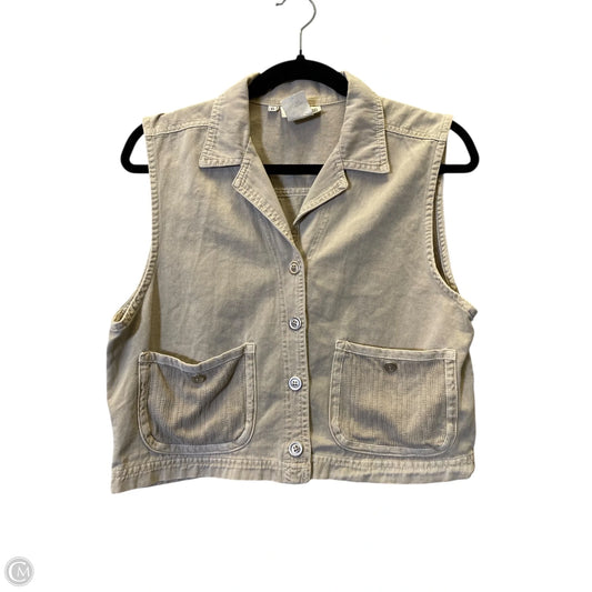 Vest Other By Clothes Mentor In Tan, Size: S
