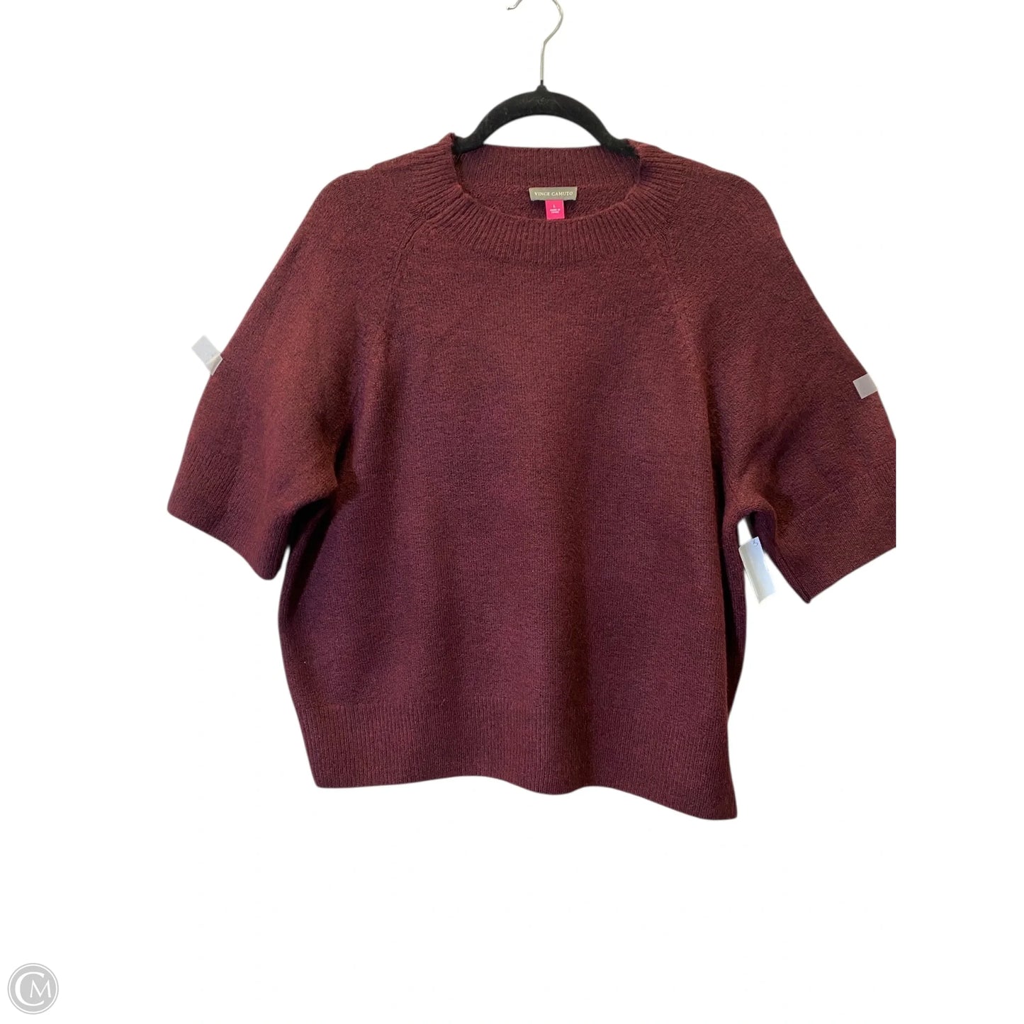 Sweater By Vince Camuto In Maroon, Size: L