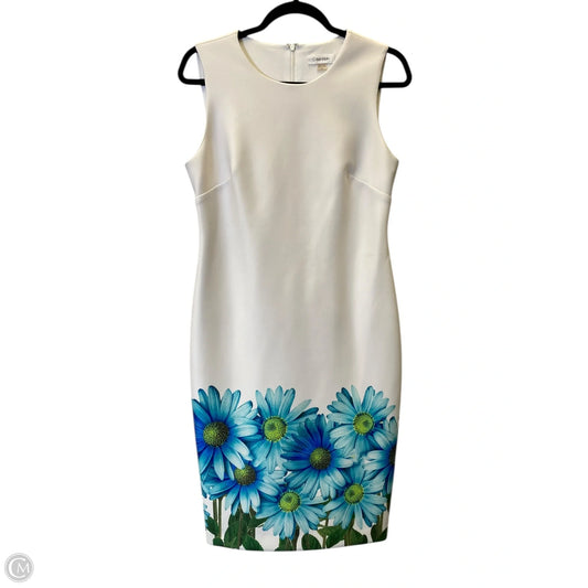 Dress Casual Short By Calvin Klein In Multi-colored, Size: M