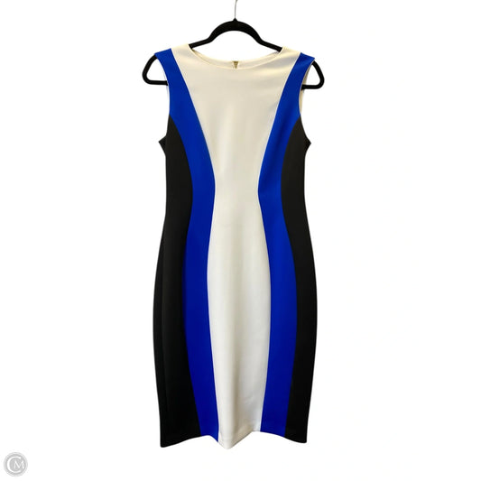 Dress Casual Short By Calvin Klein In Multi-colored, Size: M