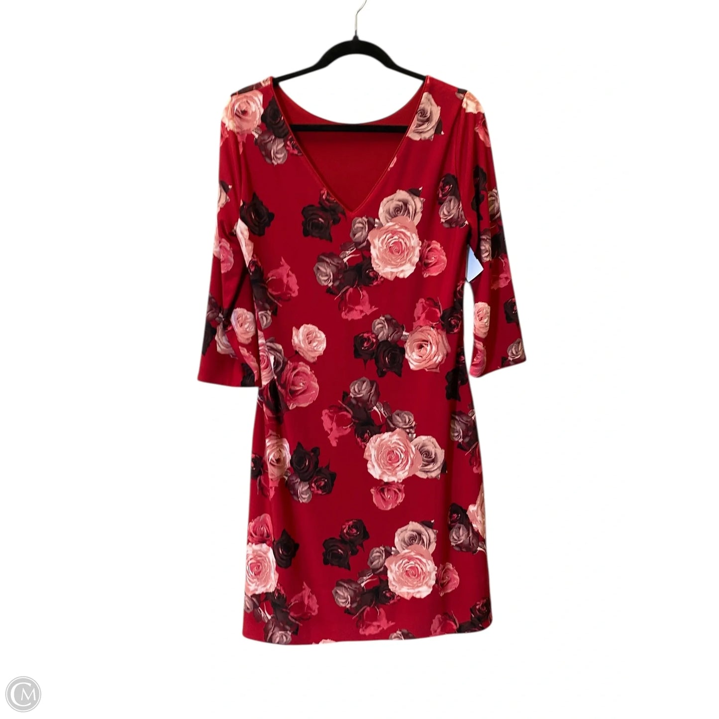 Dress Casual Short By White House Black Market In Floral Print, Size: M