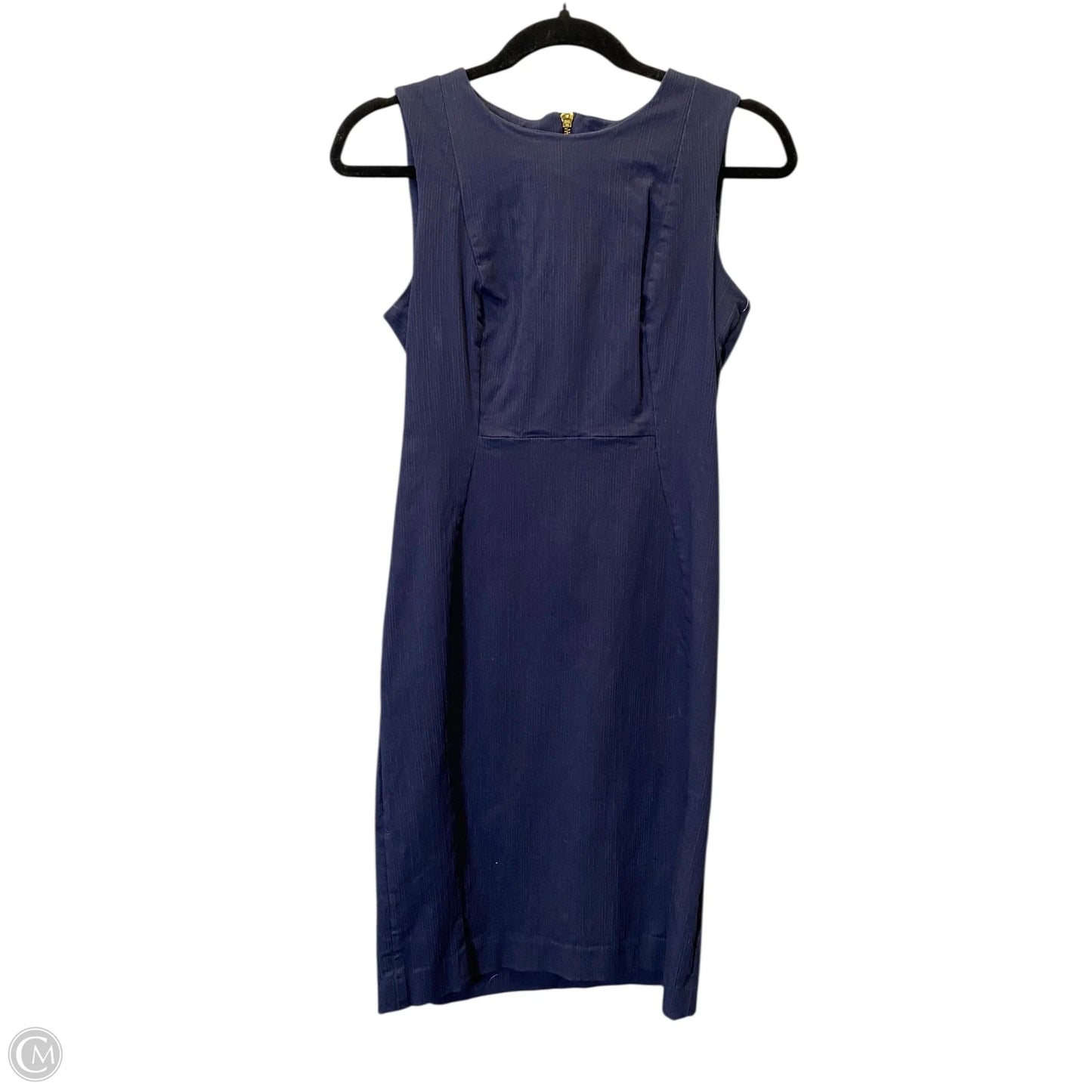 Dress Casual Short By Calvin Klein In Blue Denim, Size: M