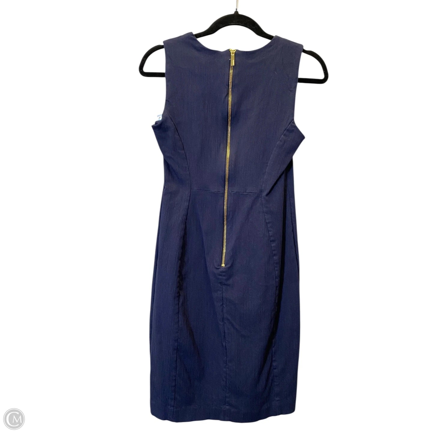 Dress Casual Short By Calvin Klein In Blue Denim, Size: M