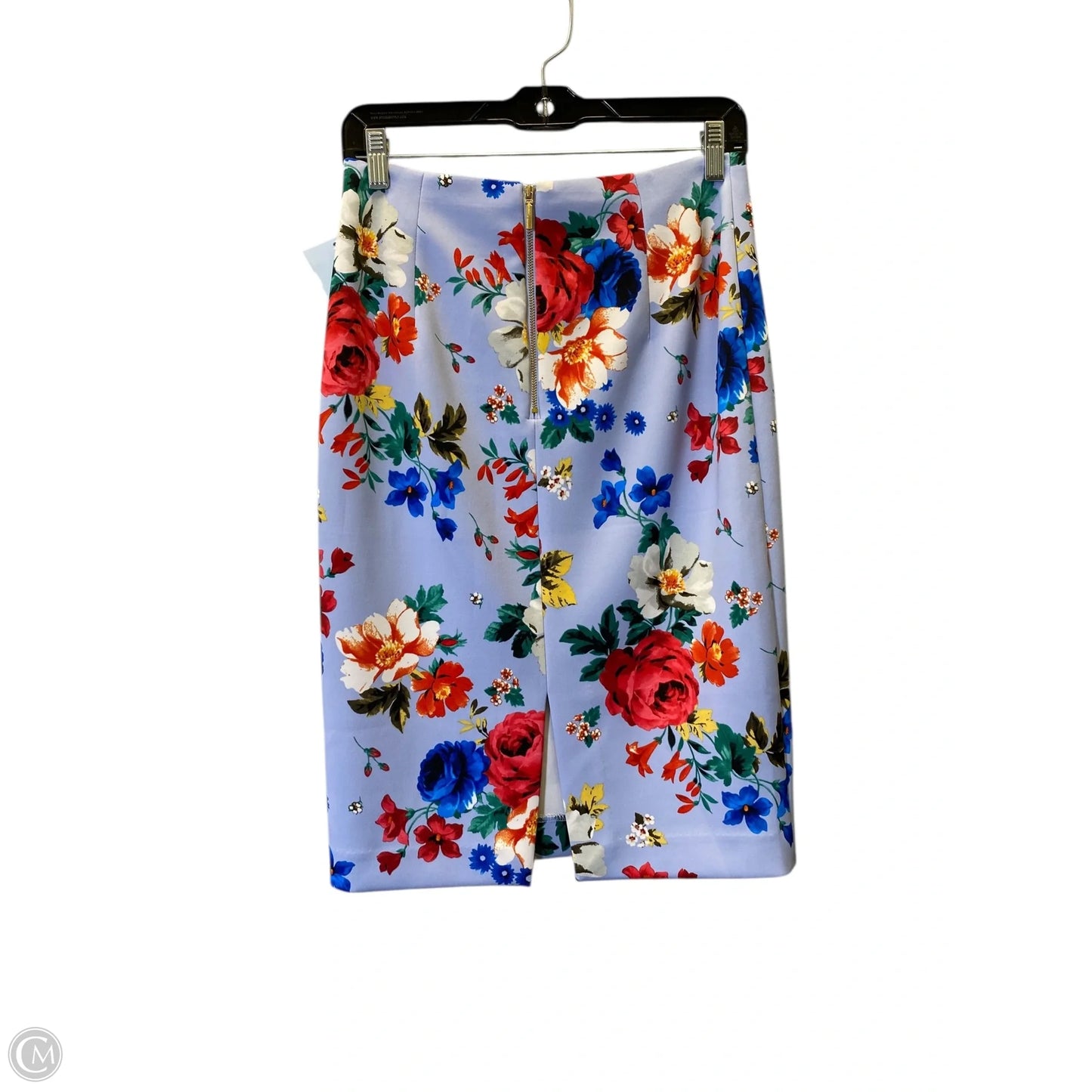 Skirt Midi By Tahari In Floral Print, Size: S