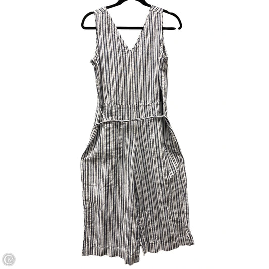 Overalls By Beachlunchlounge In Blue & White, Size: M