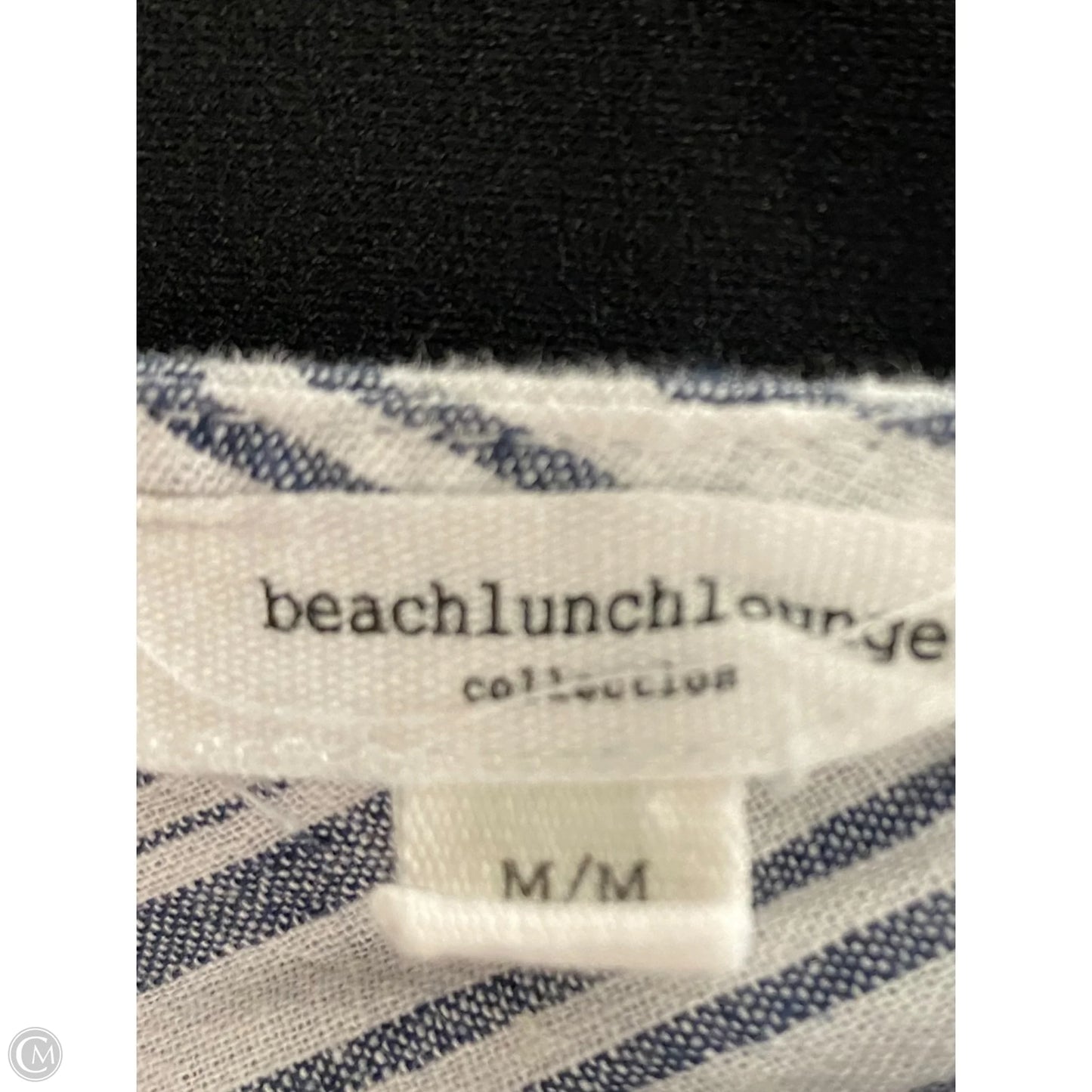 Overalls By Beachlunchlounge In Blue & White, Size: M