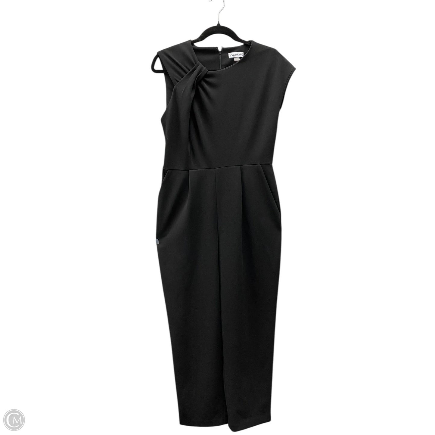 Jumpsuit By Calvin Klein In Black, Size: M