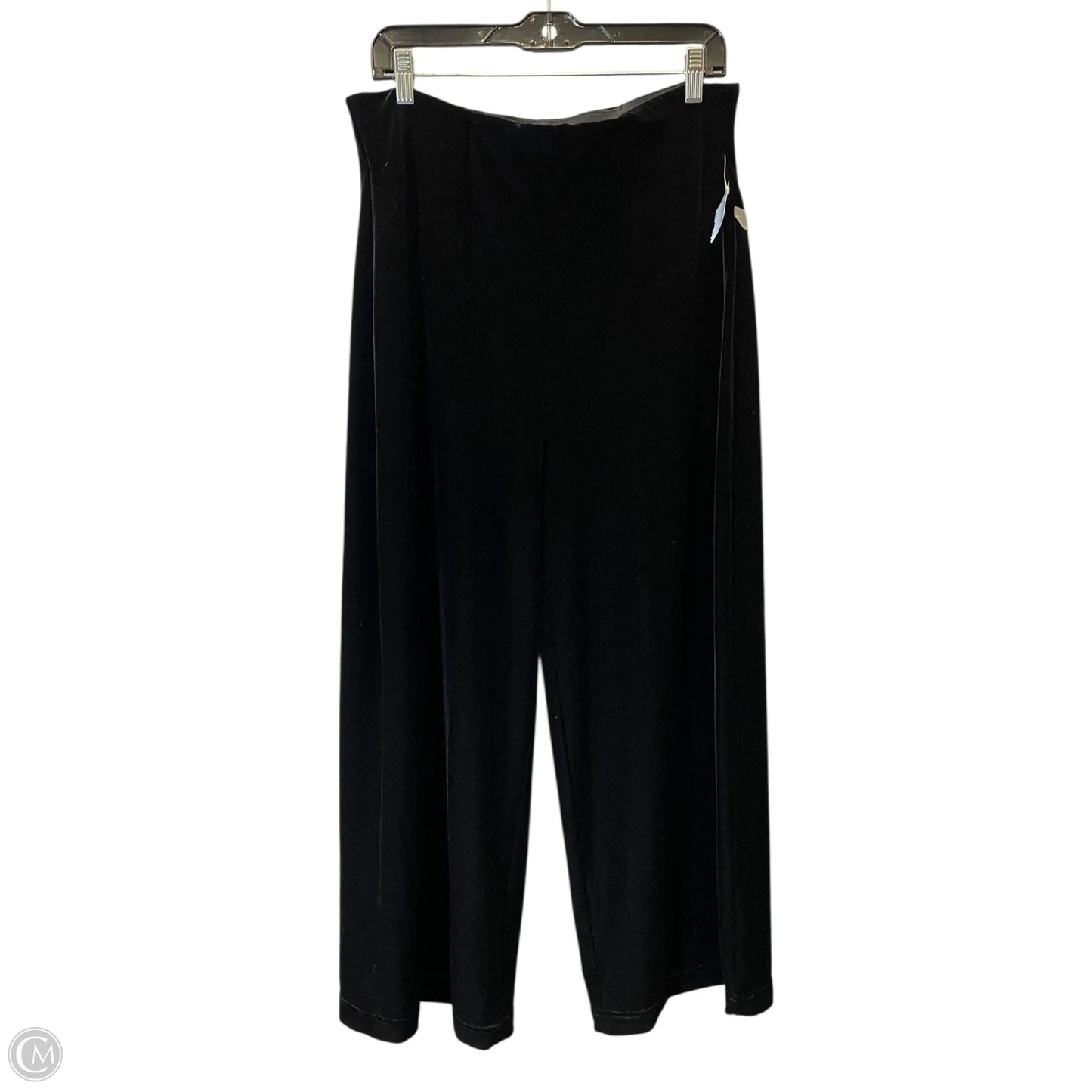 Pants Wide Leg By Chicos In Black, Size: L