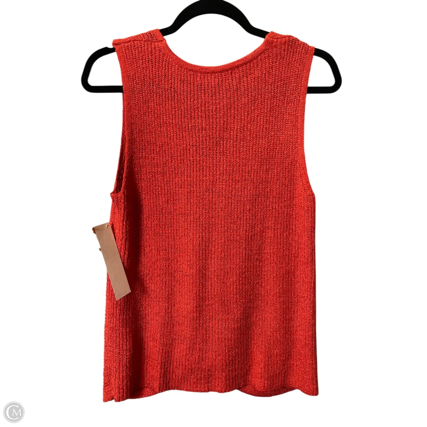 Top Sleeveless By Marled In Orange, Size: M