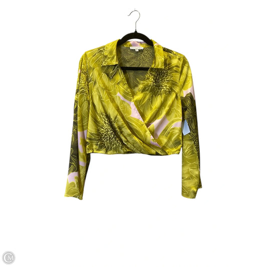 Top Long Sleeve By Maison Damelie In Multi-colored, Size: S