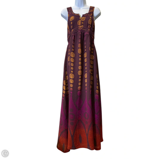 Dress Casual Maxi By Dkny In Multi-colored, Size: M
