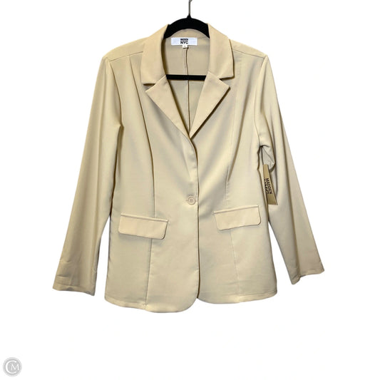 Blazer By Madden Nyc In Tan, Size: L
