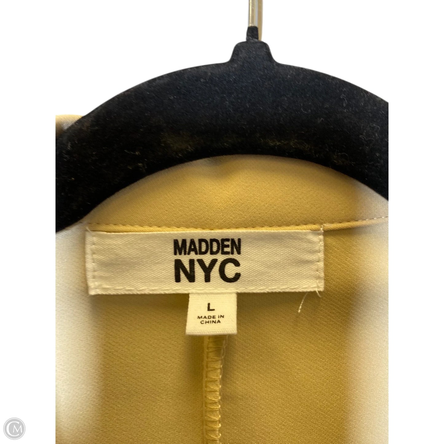 Blazer By Madden Nyc In Tan, Size: L