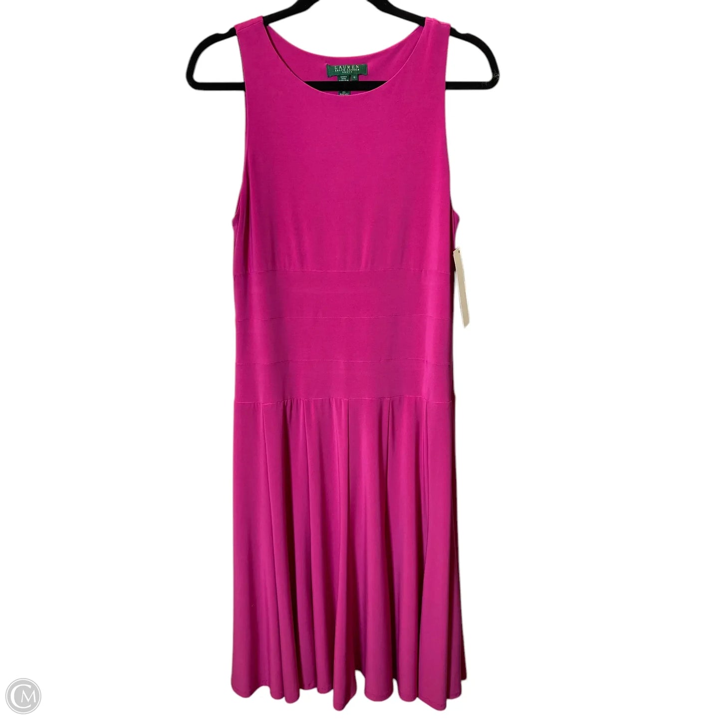 Dress Casual Short By Lauren By Ralph Lauren In Pink, Size: M