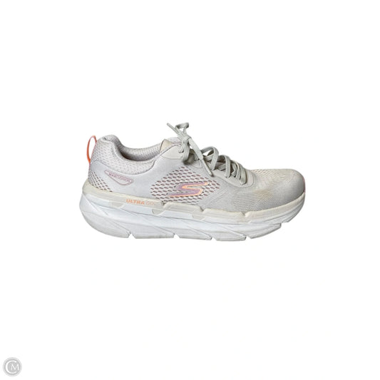 Shoes Athletic By Skechers In Cream, Size: 8