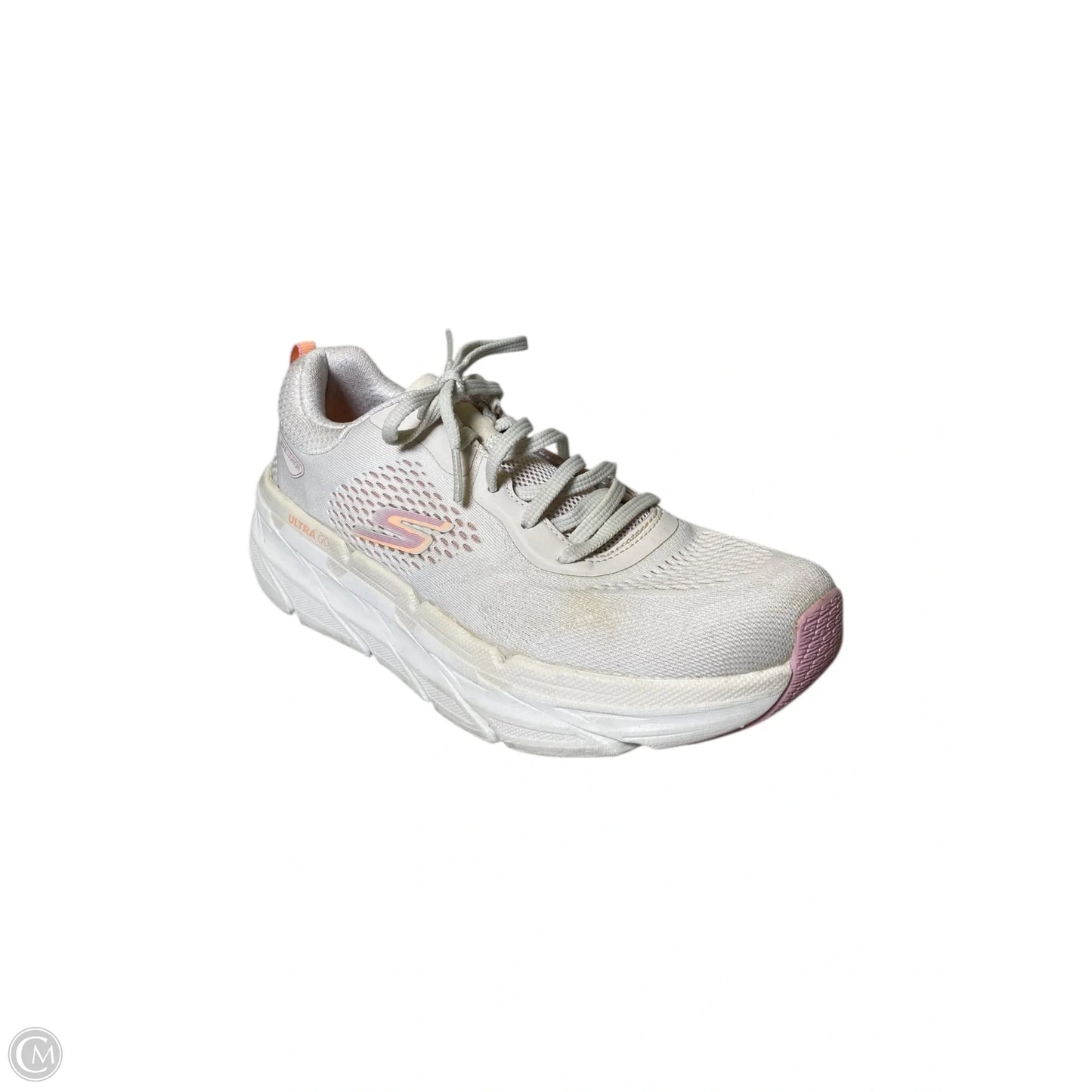 Shoes Athletic By Skechers In Cream, Size: 8