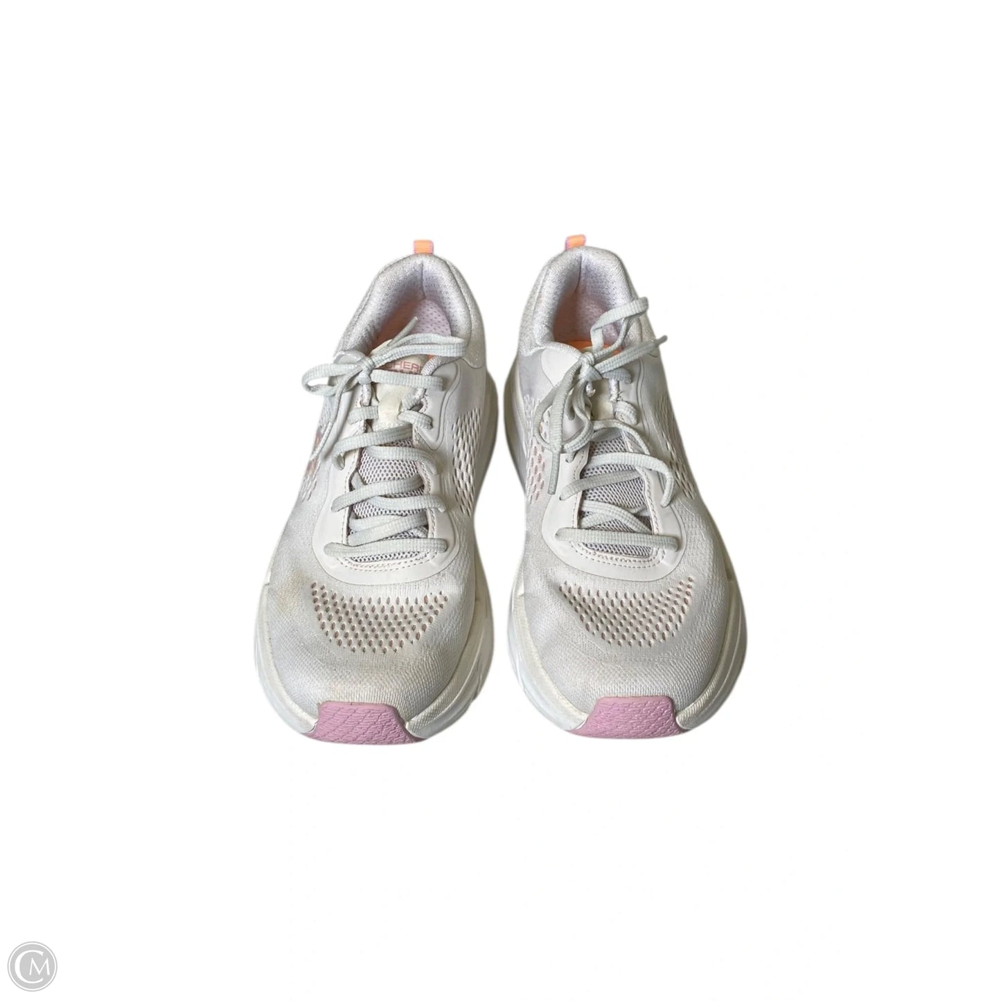 Shoes Athletic By Skechers In Cream, Size: 8