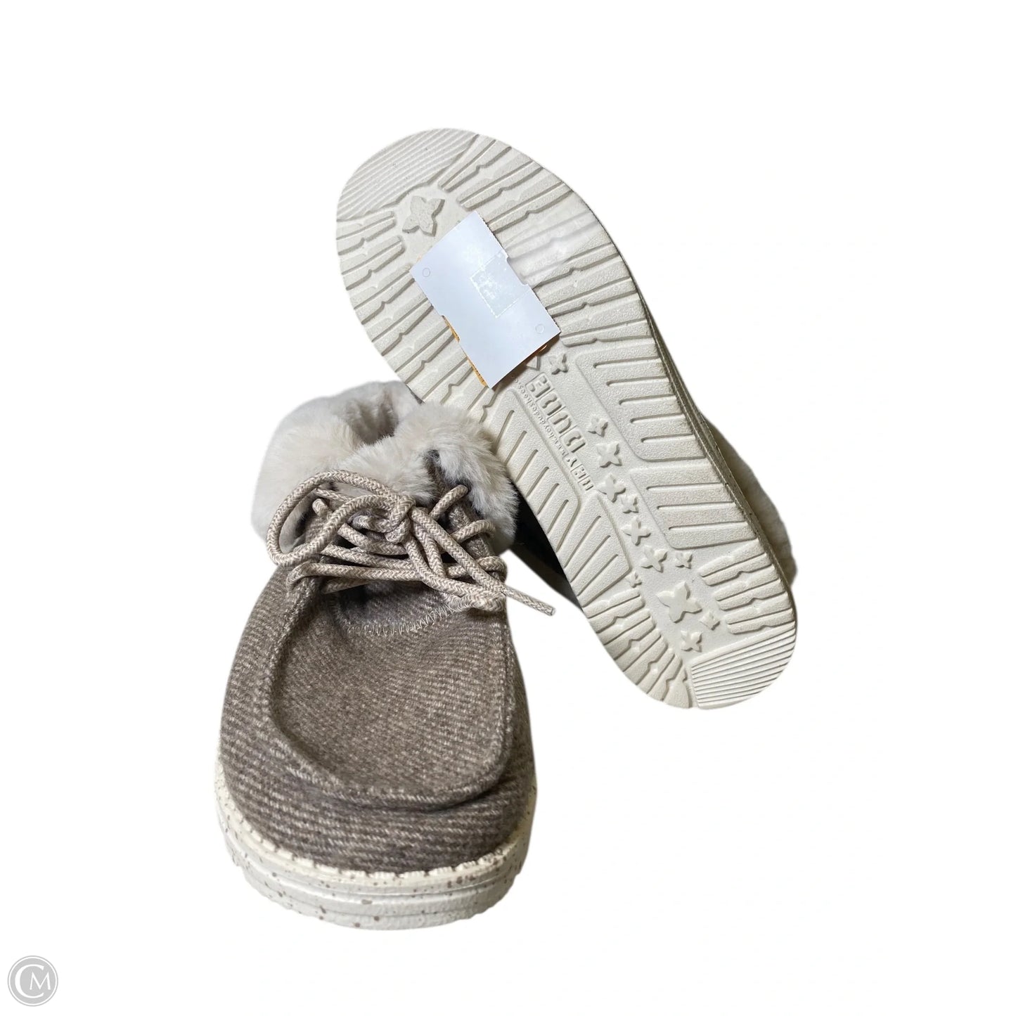 Shoes Flats By Hey Dude In Tan, Size: 7
