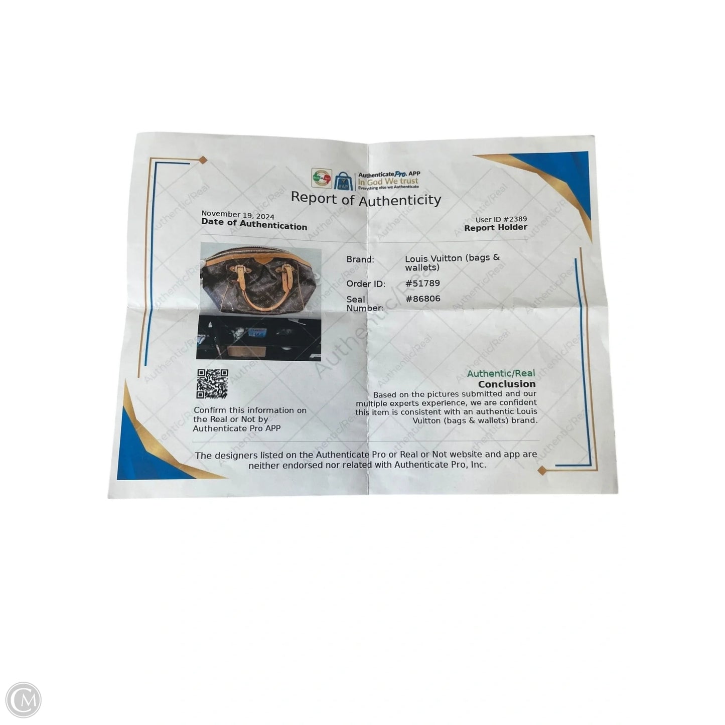 Handbag Luxury Designer By Louis Vuitton, Size: Large