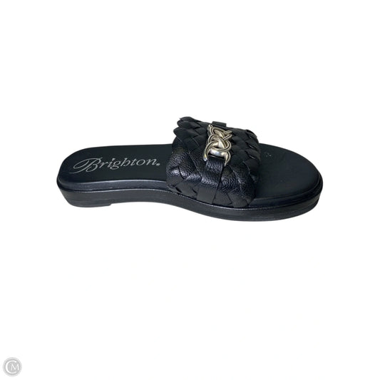 Sandals Flats By Brighton In Black, Size: 8
