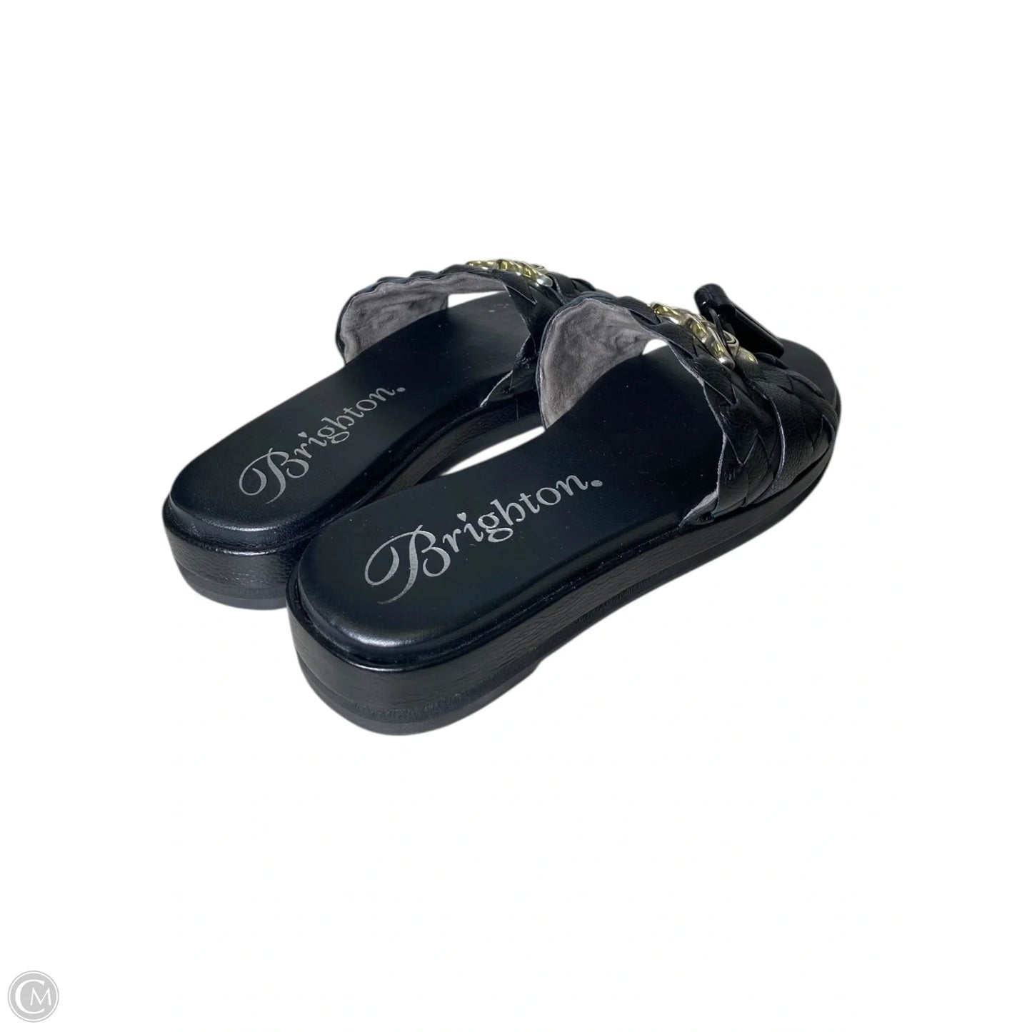 Sandals Flats By Brighton In Black, Size: 8