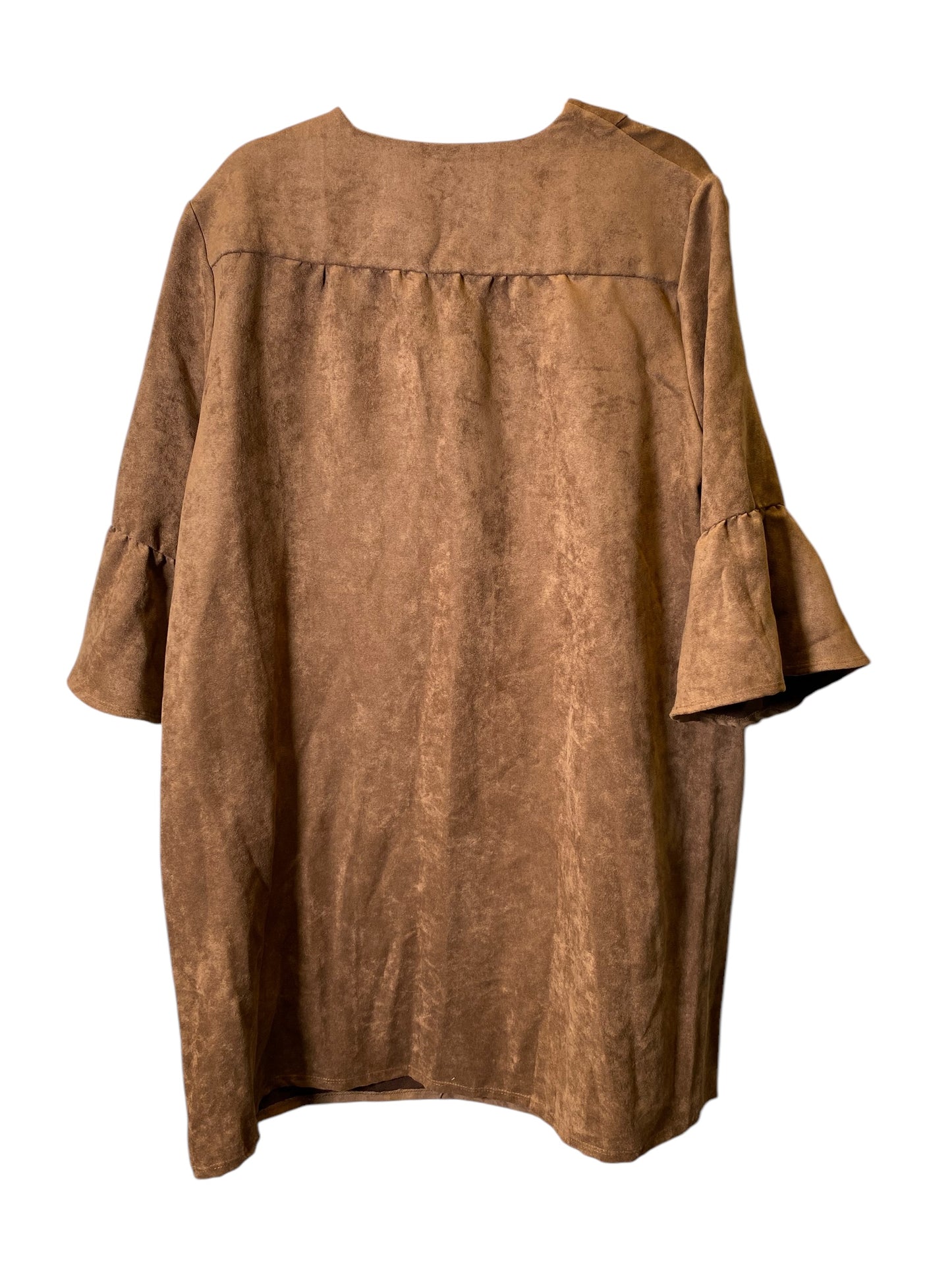 Dress Casual Midi By Jude Connally In Brown, Size: Xl