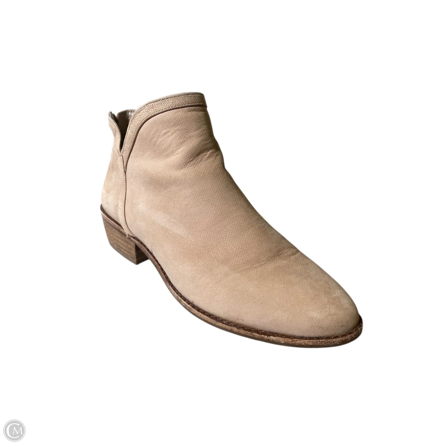 Boots Ankle Flats By Giani Bernini In Beige, Size: 8