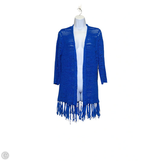 Cardigan By Chicos In Blue, Size: M