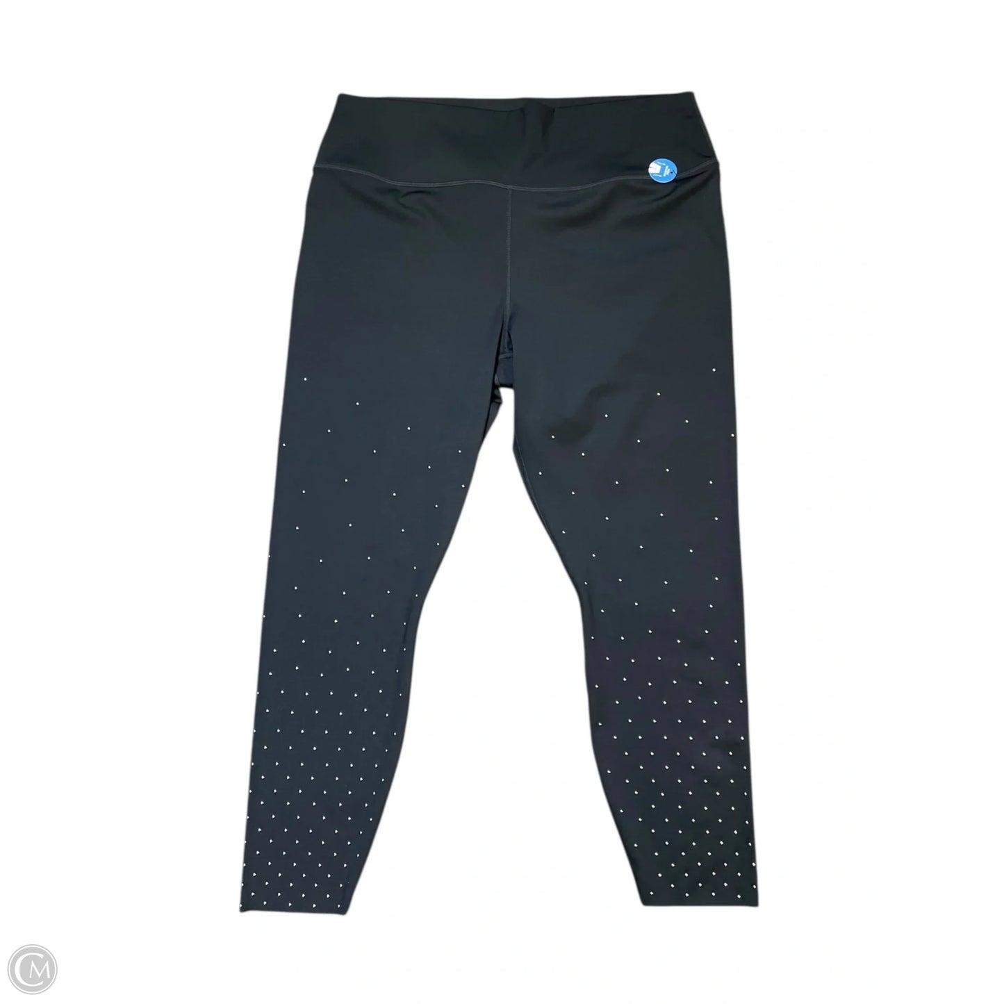 Athletic Leggings By Skechers In Black, Size: 2x