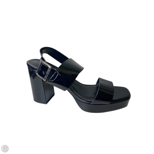 Shoes Heels Block By Clothes Mentor In Black, Size: 8