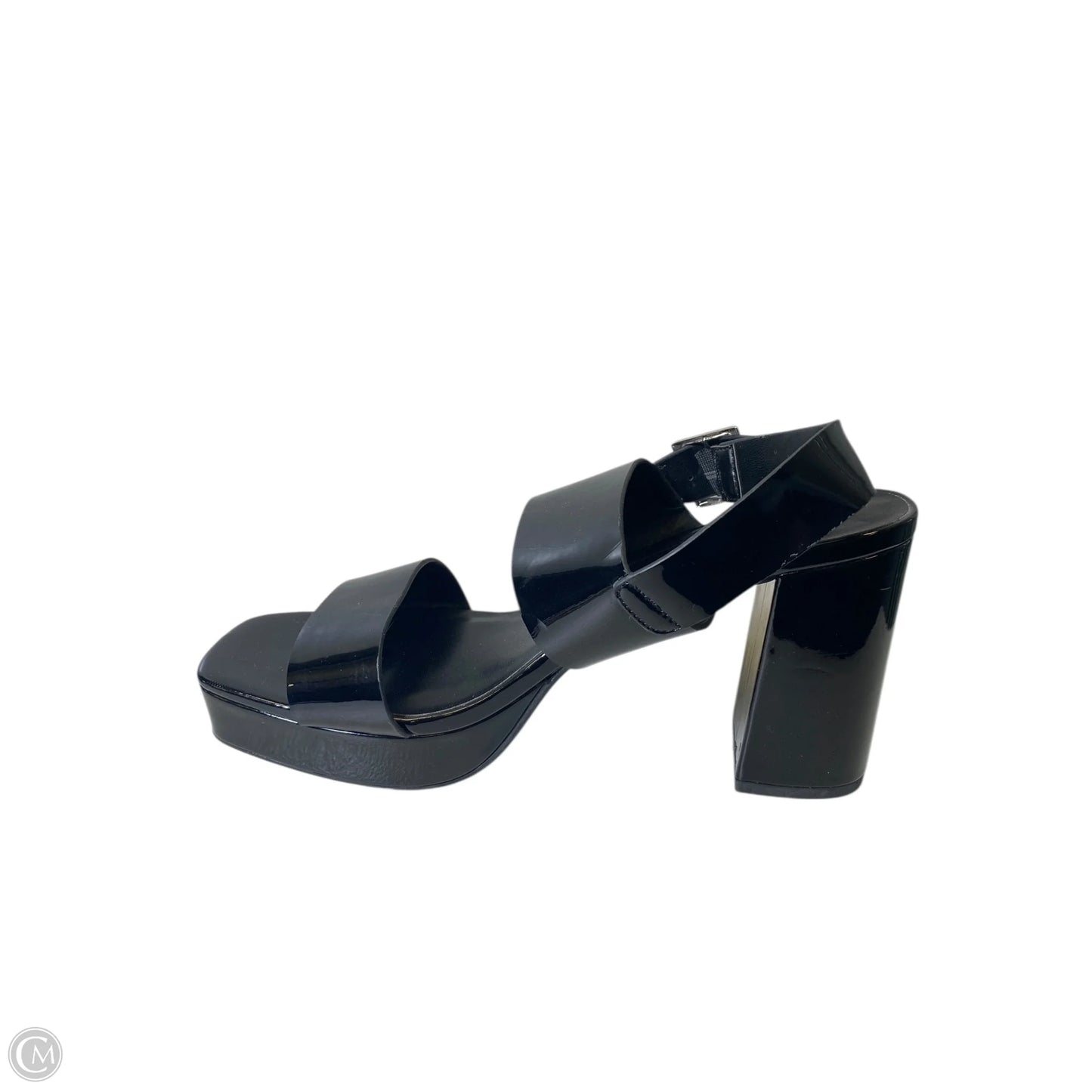 Shoes Heels Block By Clothes Mentor In Black, Size: 8