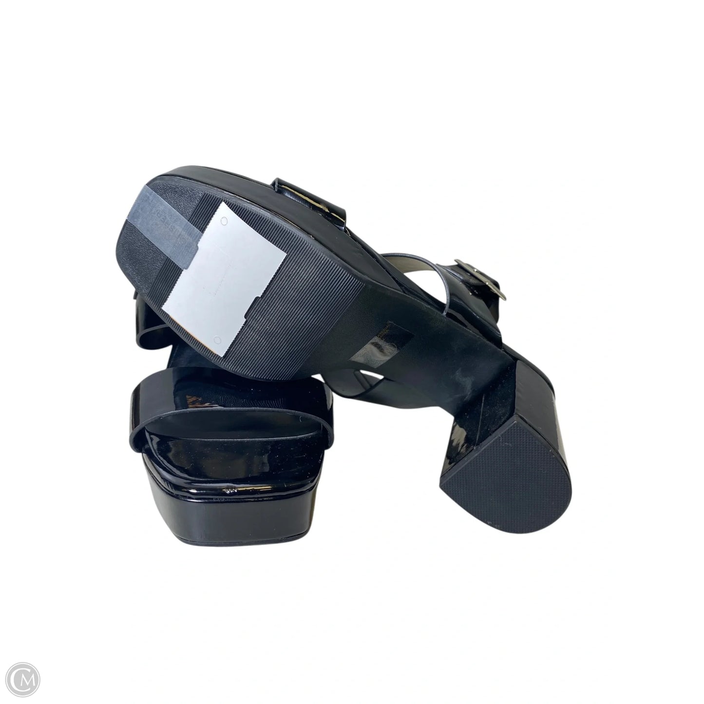 Shoes Heels Block By Clothes Mentor In Black, Size: 8